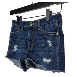 Abercrombie & Fitch High Rise Distressed Cutoff Jean Shorts Women’s 0 (25)